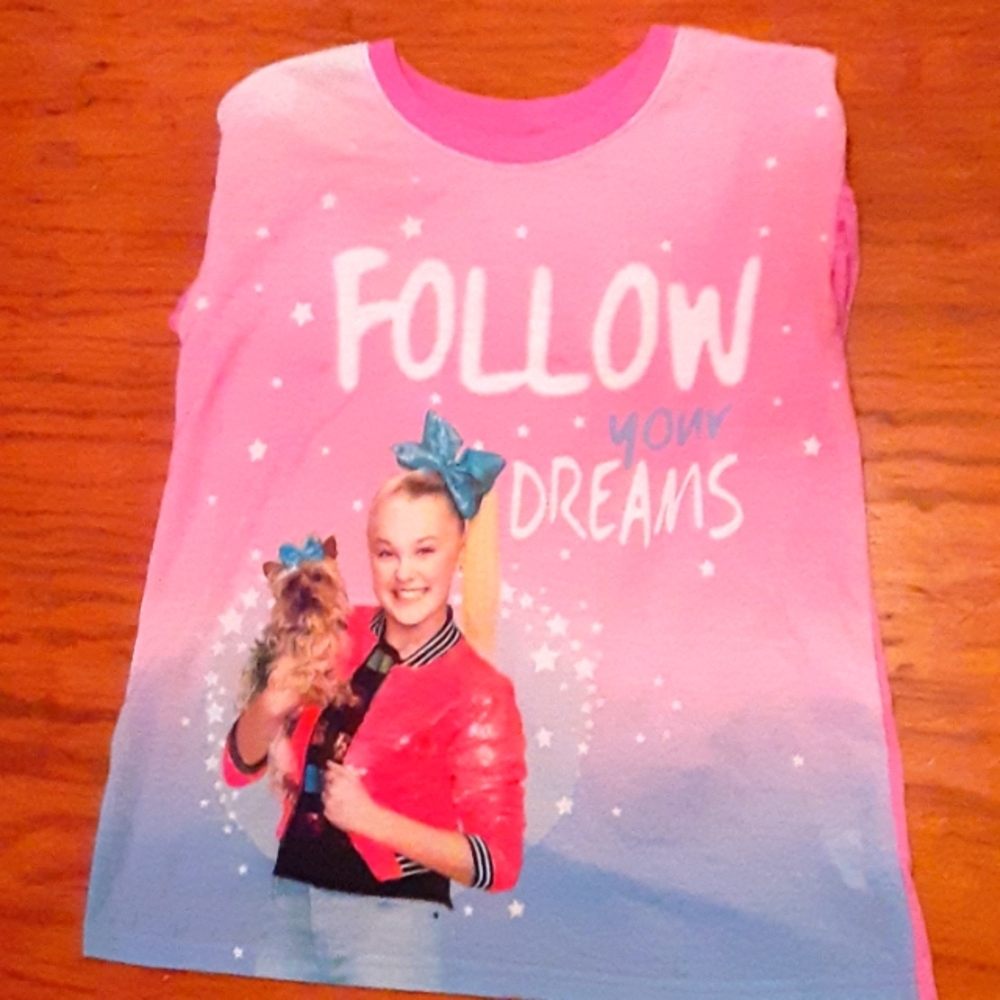 Girls Jojo long-sleeved pj top